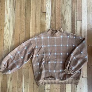 Anthropologie mock neck sweater